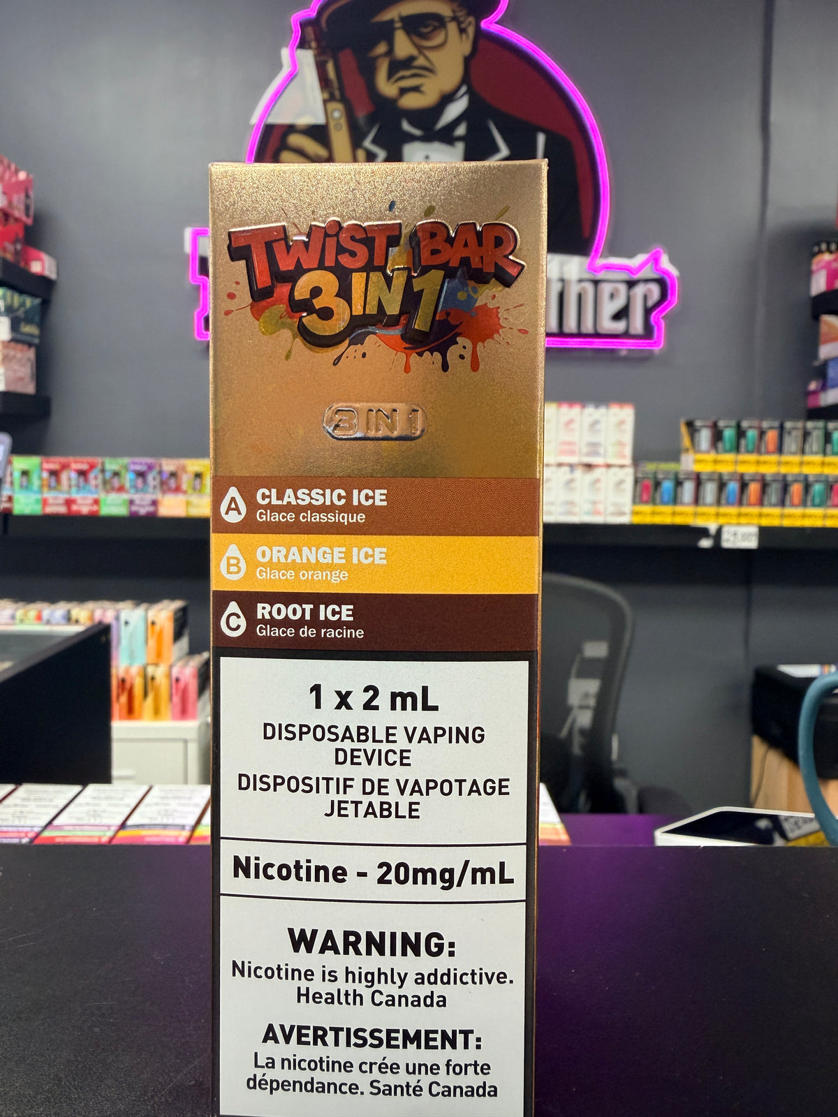 Twist Bar 3-in-1 60K Disposable Vape in Classic Flavours