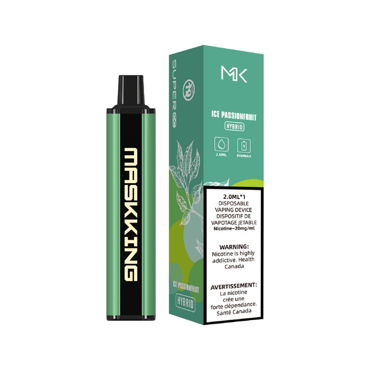 MASKKING Super CC 6K BOLD Disposable Vape in Ice Passionfruit