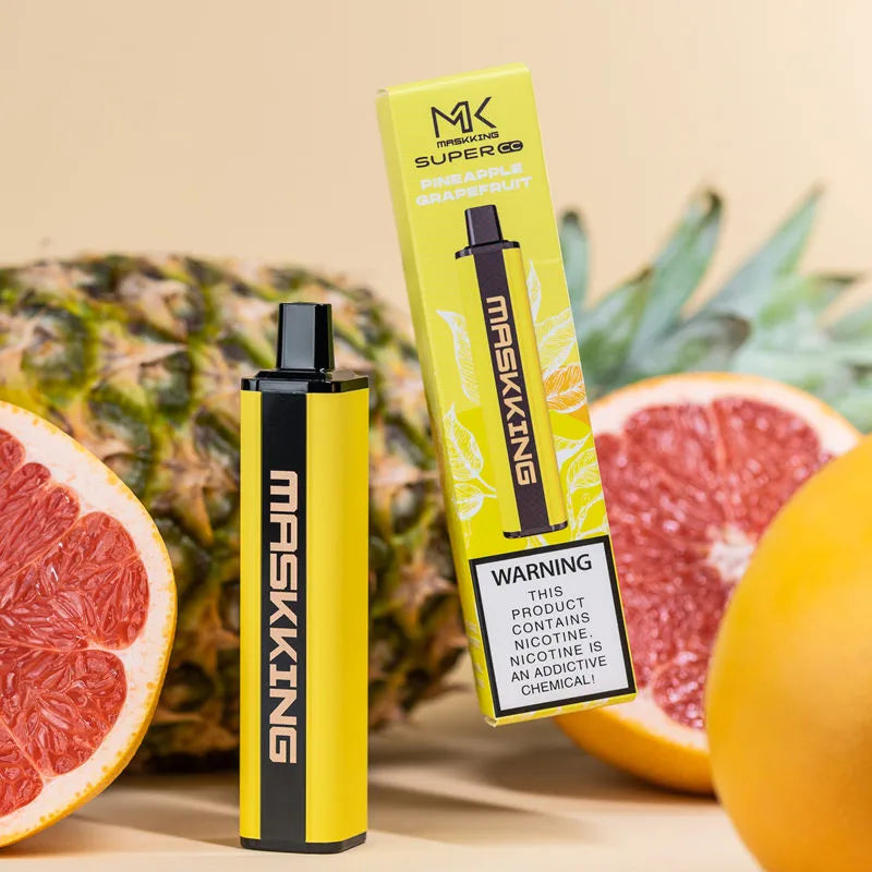MASKKING Super CC 6K BOLD Disposable Vape in Pineapple Grapefruit