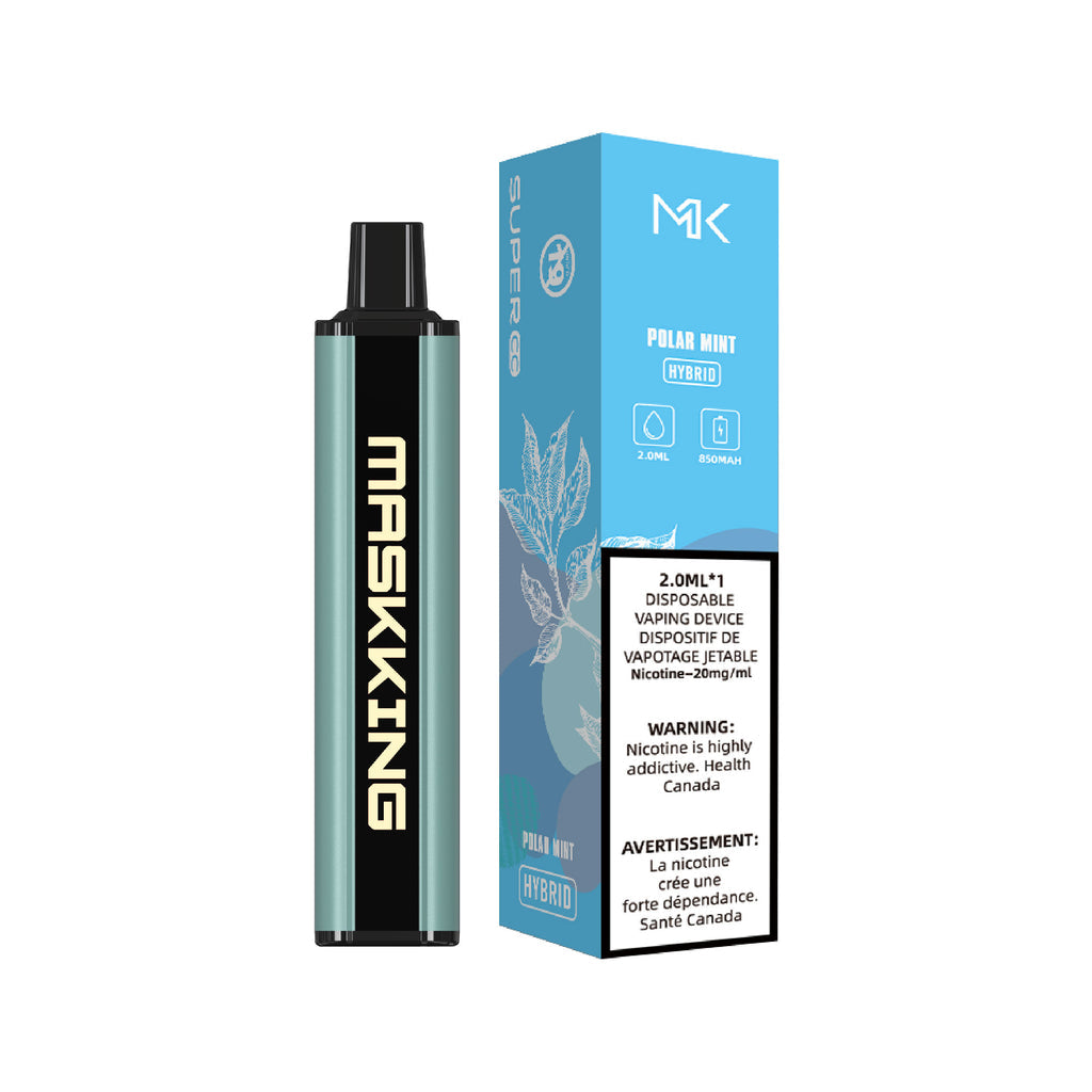 MASKKING Super CC 6K BOLD Disposable Vape in Polar Mint